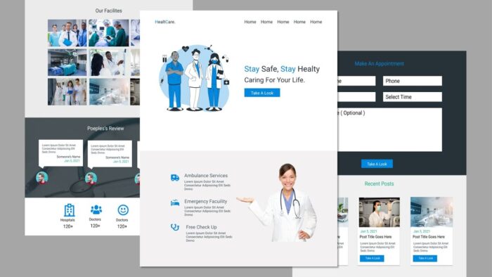 thiết kế website bệnh viện