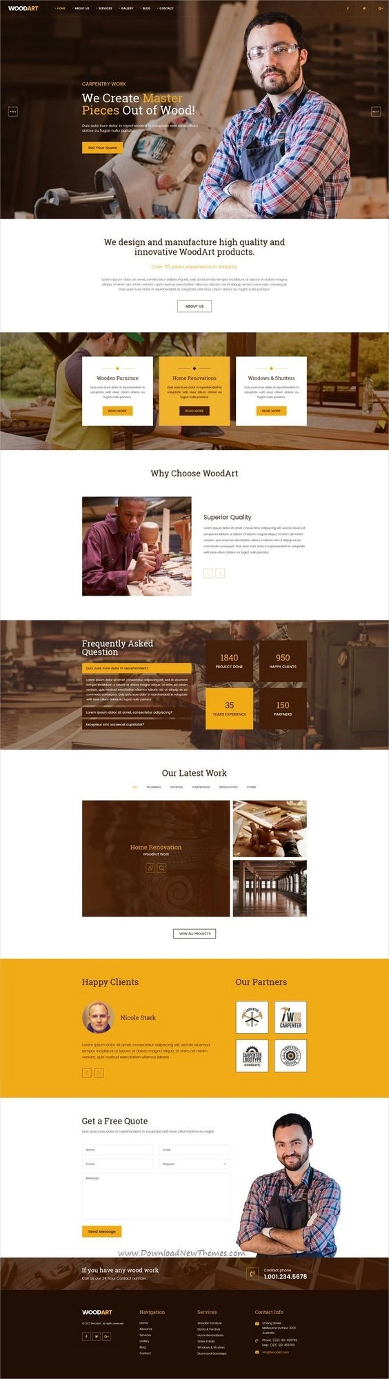 Thiết kế website giới thiệu công ty, doanh nghiệp đẹp