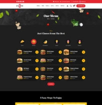 Fast Food - Trang Menu