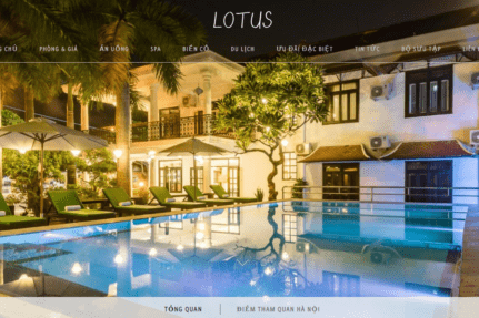Thiết kế website khách sạn – Bí kíp tăng doanh thu hiệu quả