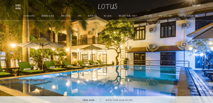 Thiết kế website khách sạn - Bí kíp tăng doanh thu hiệu quả